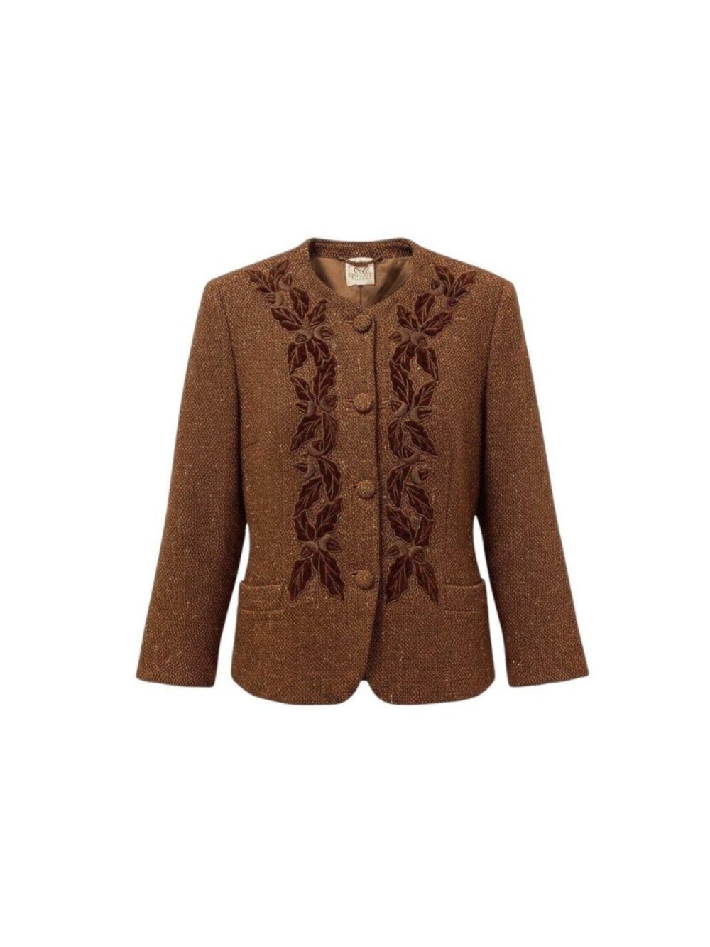 Loewe Tweed Jacket Embroidery